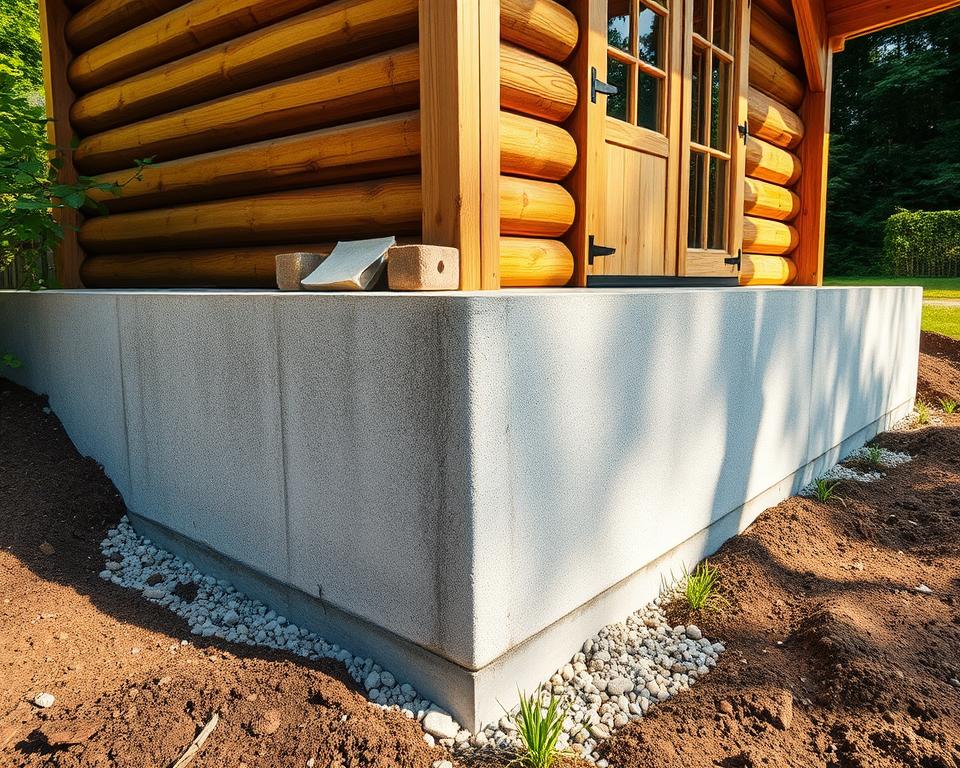 Fundament Gartenhaus