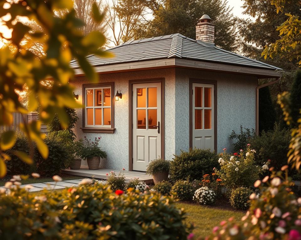 Wärmedämmung Gartenhaus